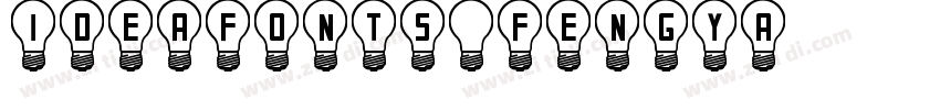 IdeaFonts FengYa字体转换
